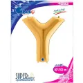 Y Harf Folyo Balon – Gold – 100 cm (40 inch)