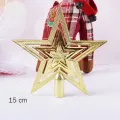 Yılbaşı Ağacı Tepe Süsü Gold Yıldız 15 cm 1 adet