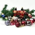 Yılbaşı Çam Ağacı Süs Seti 22 Parça