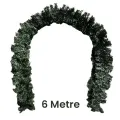 Yılbaşı Çam Garland Yeşil (6 Metre - 20 cm)