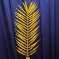 Yılbaşı Gold Simli Palmiye Yapay Dal (70 cm - 1 Adet)
