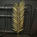 Yılbaşı Gold Simli Palmiye Yapay Dal (70 cm - 1 Adet)