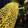 Yılbaşı Gold Simli Yaprak (70 cm - 1 Adet)