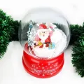 Yılbaşı Kar Küresi Noel Babalı Pilli ışıklı