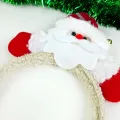 Yılbaşı Noel Baba Zilli Taç Lüks (1 Adet)