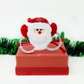 Yılbaşı Simli Noel Baba Gözlük Gümüş (1 Adet)