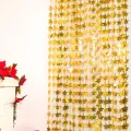Yıldız Duvar ve Kapı Perdesi Gold 100x200 cm