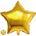 Yıldız Folyo Balon Gold (60 cm)