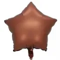Yıldız Folyo Balon Karamel Rengi 45 cm