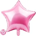 Yıldız Folyo Balon Pembe (60 cm)