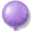 Yuvarlak Folyo Balon Makaron Mor (45 cm)
