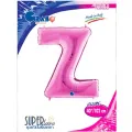 Z Harf Folyo Balon – Pembe – 100 cm (40 inch)