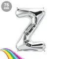 Z - Harfi Folyo Balon Gümüş (75 cm)