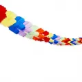 Zincir Kağıt Süs Renkli (280 cm)