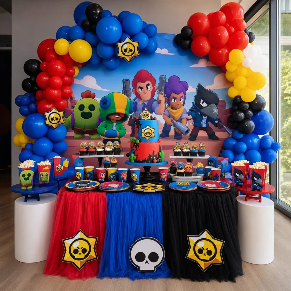 Brawl Stars Doğum Günü Konsepti