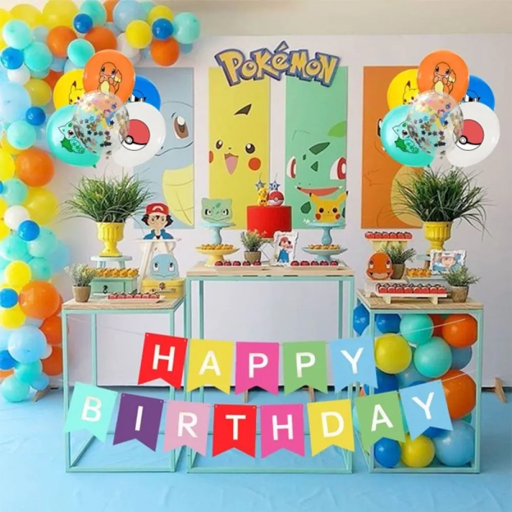 Pokemon Doğum Günü Partisi Nasıl Hazırlanır? | Tema & Süs Önerileri