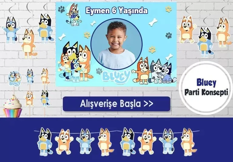 Bluey Parti Malzemeleri