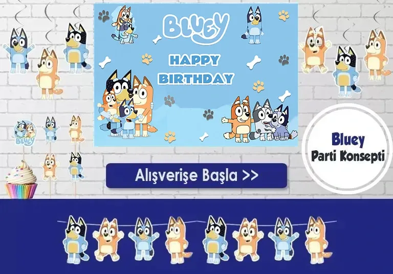 Bluey Parti Malzemeleri