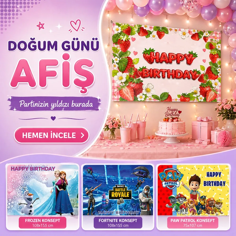 Doğum Günü Afiş