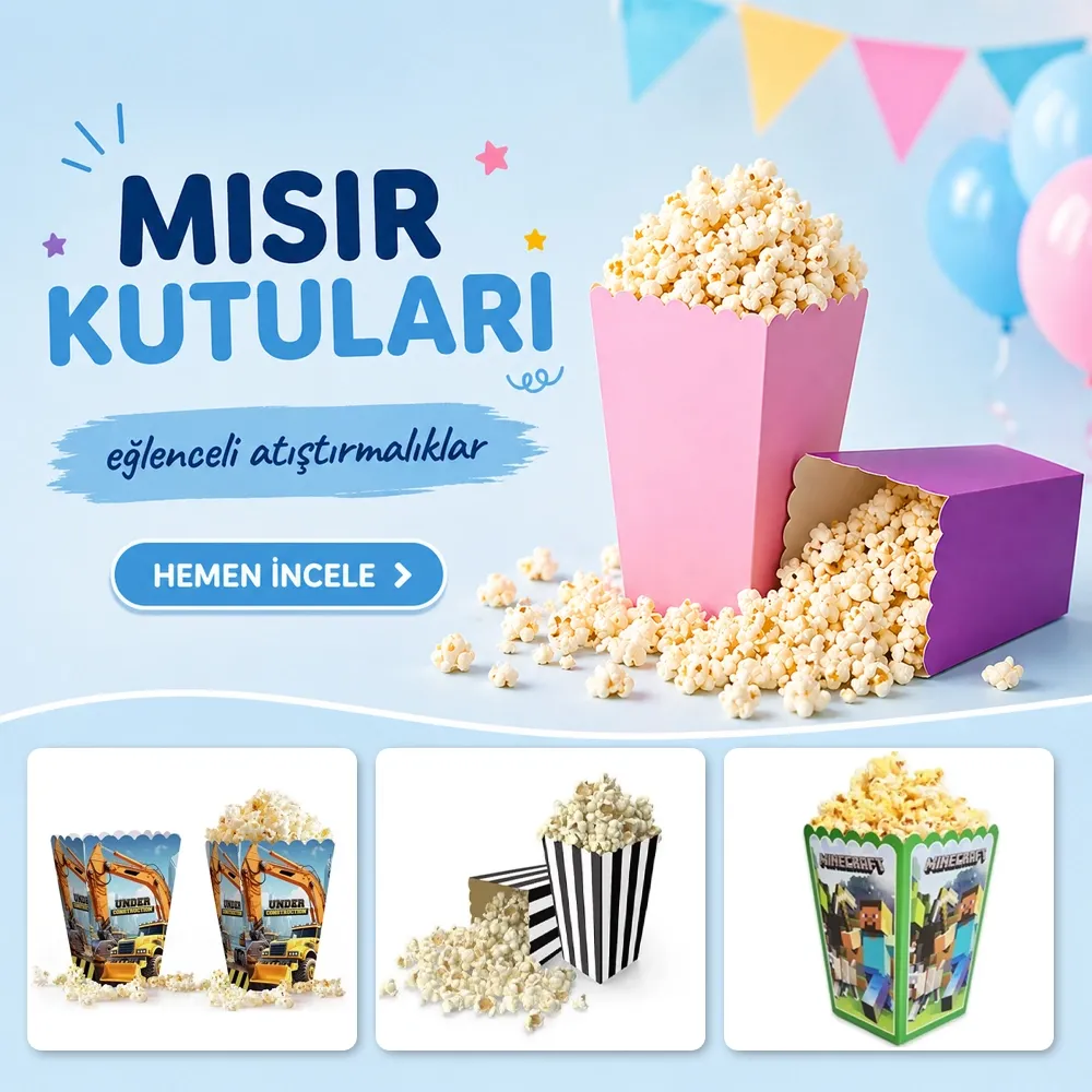 Mısır ve Atıştırmalık Kutusu