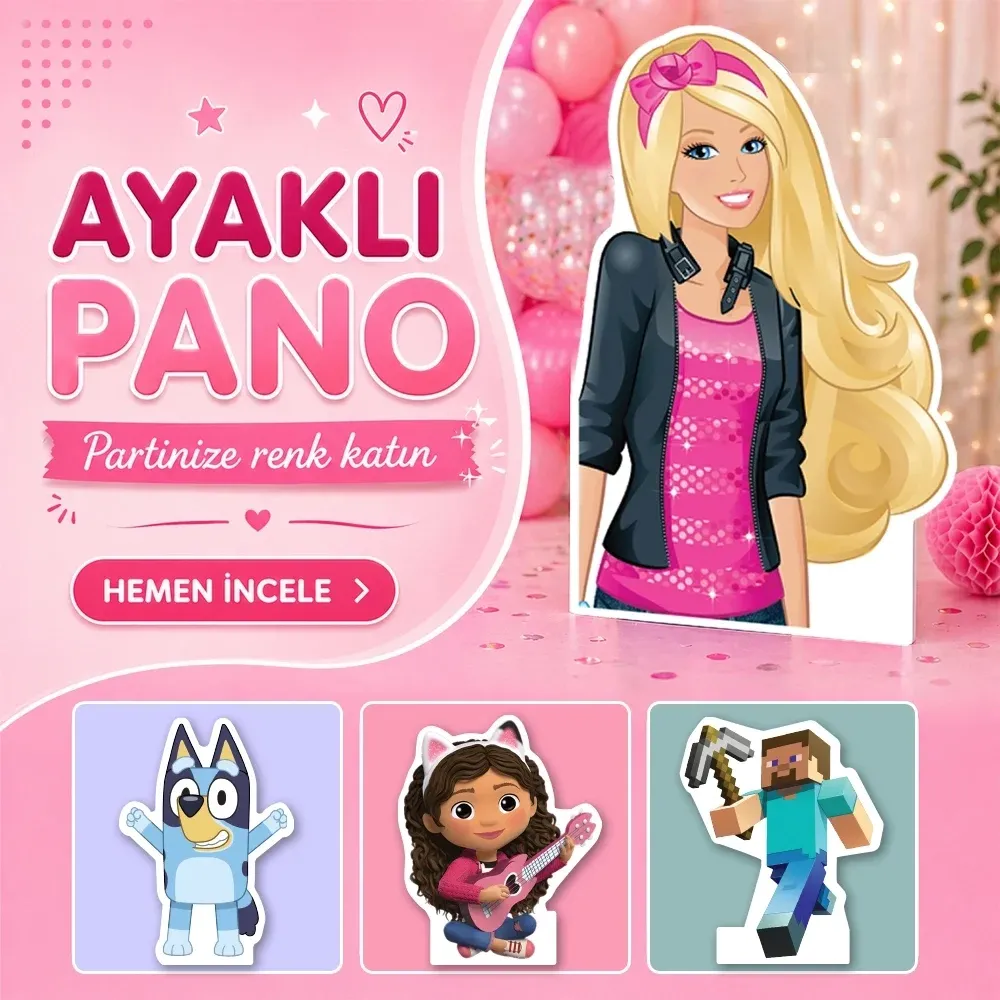 Doğum Günü Ayaklı Pano