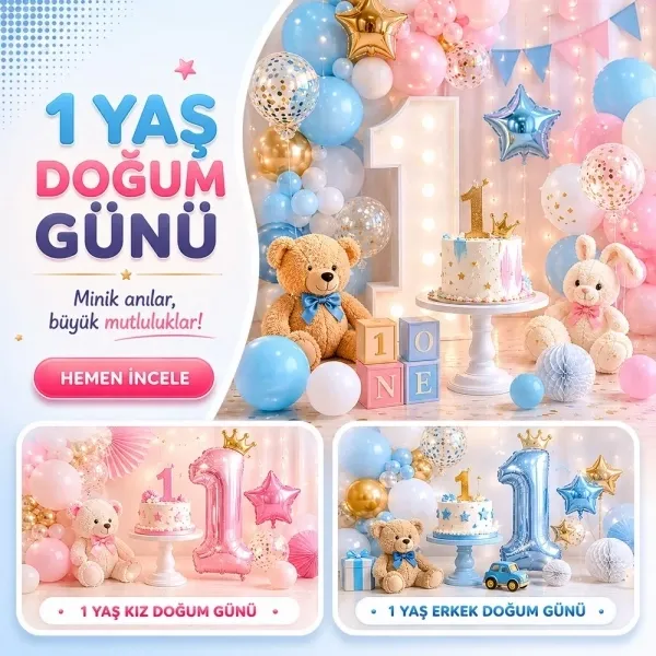 1 Yaş Doğum Günü