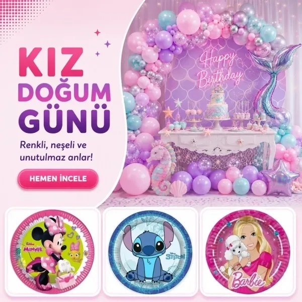 Kız Konsept Doğum Günü