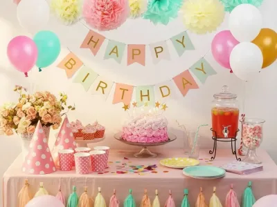 Doğum Günü Masası Nasıl Süslenir?