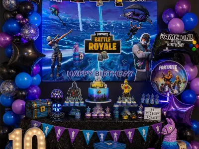 Fortnite Doğum Günü Parti Konsepti Fikir ve Öneriler