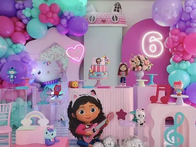 Gabby Temalı Parti Fikirleri - Temalı Doğum Günü