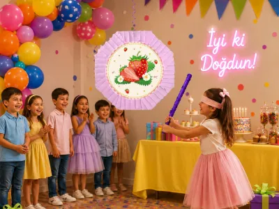 Çocuk Doğum Günlerinde Pinyata Kullanımı ve Parti Fikirleri