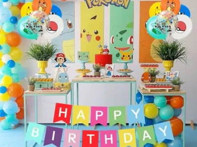 Pokemon Doğum Günü Partisi Nasıl Hazırlanır? | Tema & Süs Önerileri