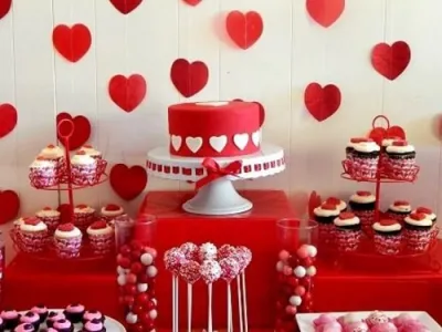 Sevgililer Gününe Özel Süslemeler