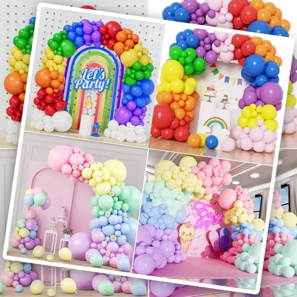 Balon Zinciri Nasıl Yapılır? Evde Kolay Balon Dekoru