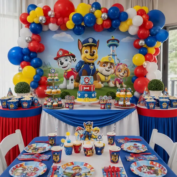 Paw Patrol Doğum Günü Partisi: Süsleme ve Eğlence Fikirleri