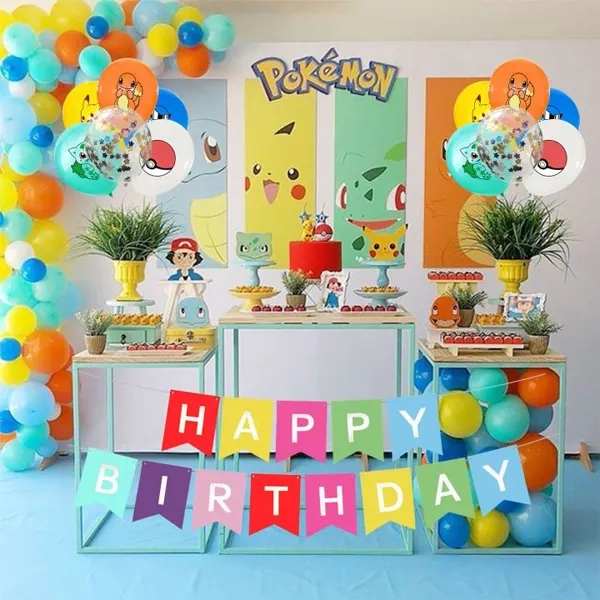 Pokemon Doğum Günü Partisi Nasıl Hazırlanır? | Tema & Süs Önerileri