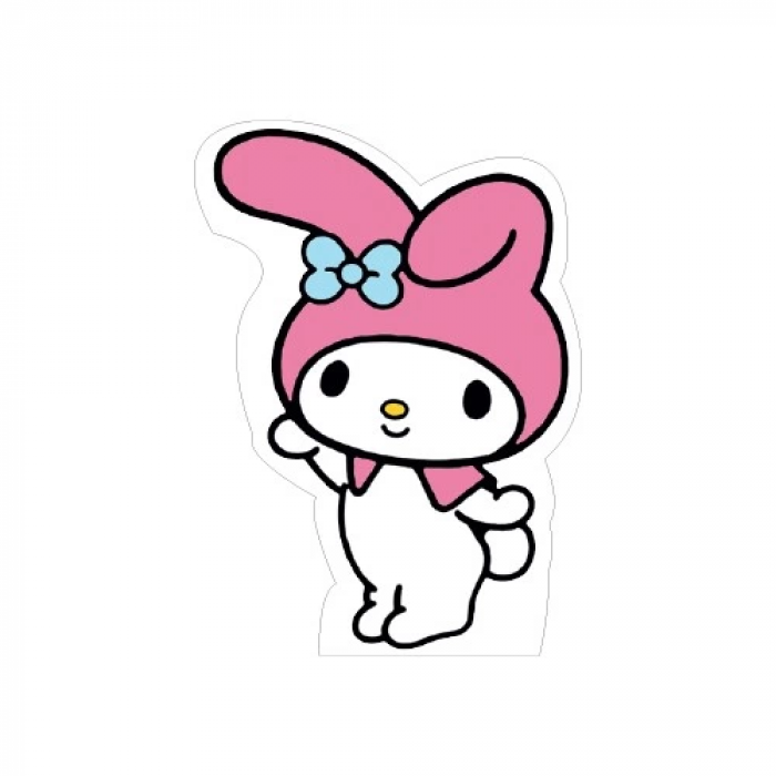 maimero　0808 Kuromi My Melody Ayaklı Pano 32x23 cm | Parti Dekor