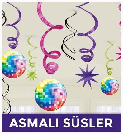 asmalı parti süsleri