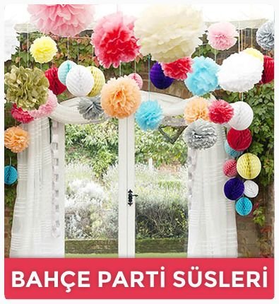 Bahçe Parti Süsleri
