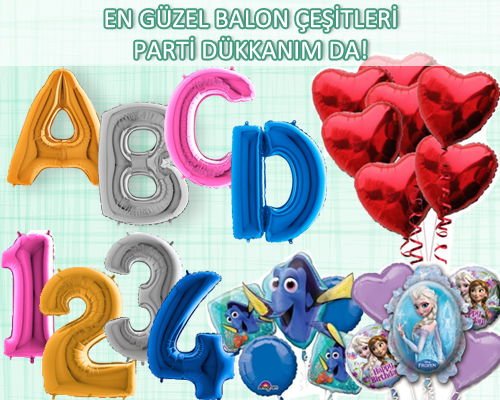 balon çeşitleri ve fiyatları