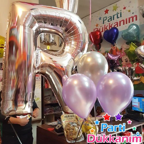 harf folyo balon
