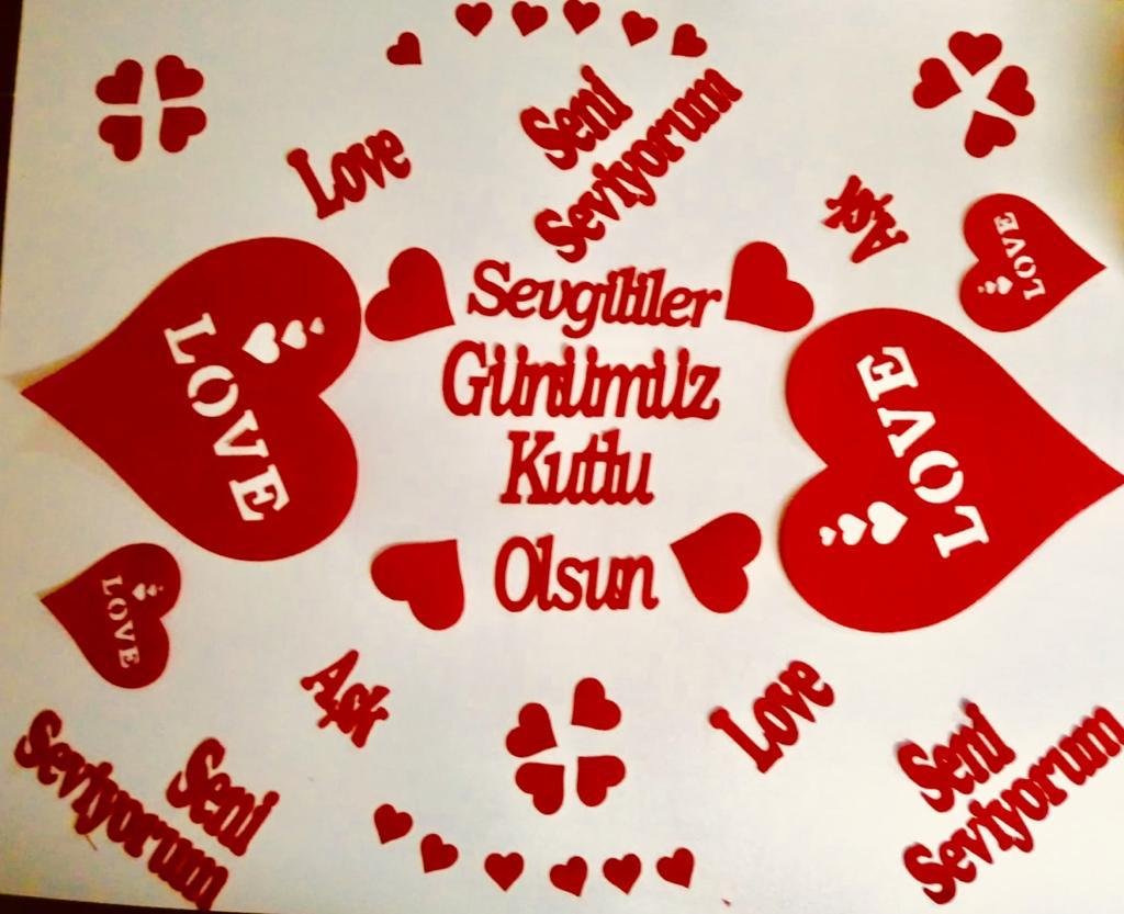 masa süsleme keçeden