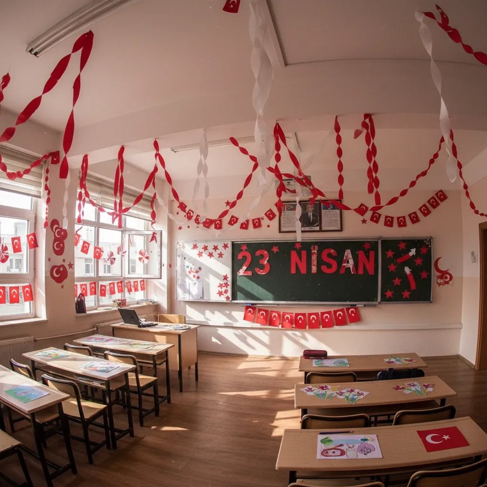 23 Nisan Sınıf Okul Süslemeleri