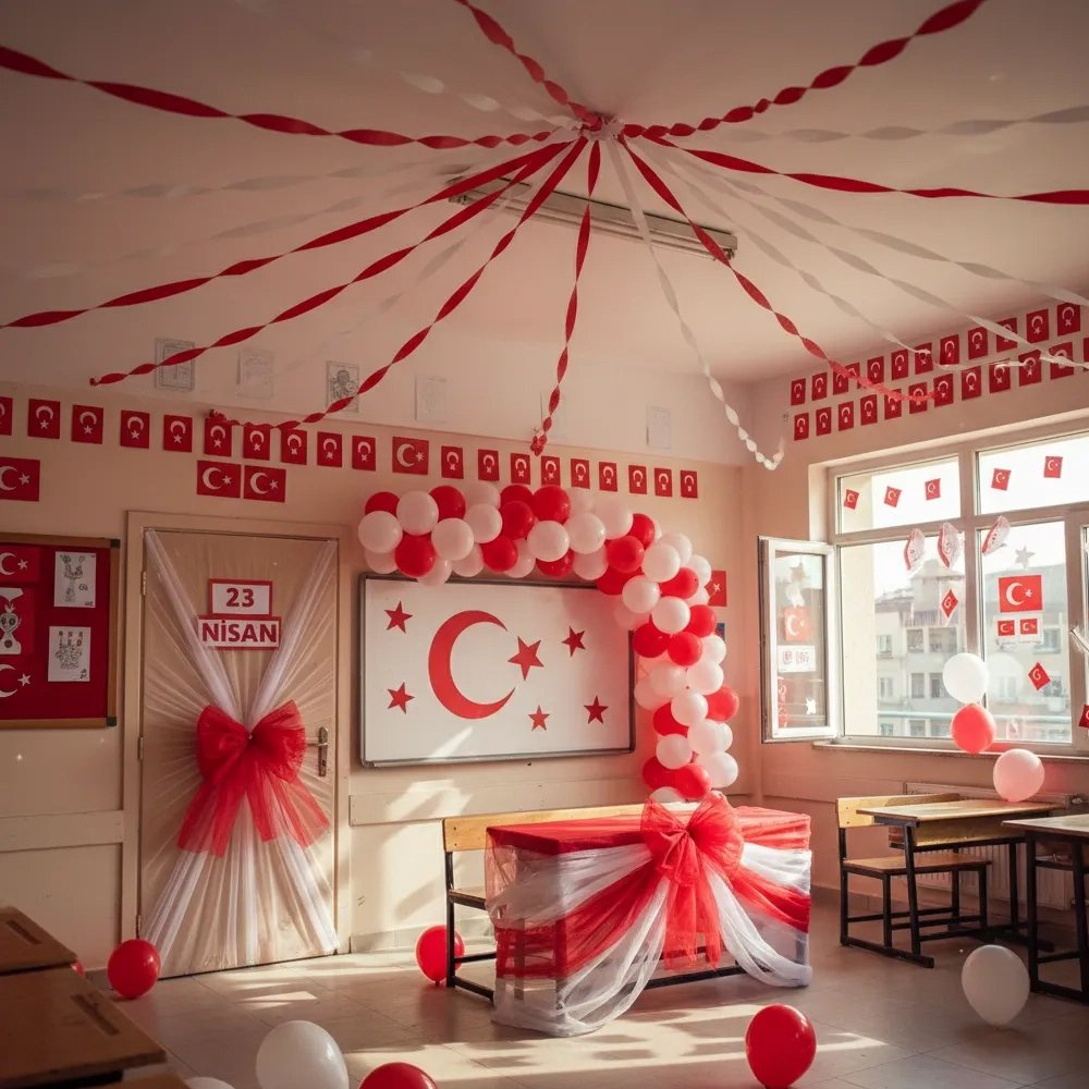 23 Nisan Sınıf Okul balon Süsleme