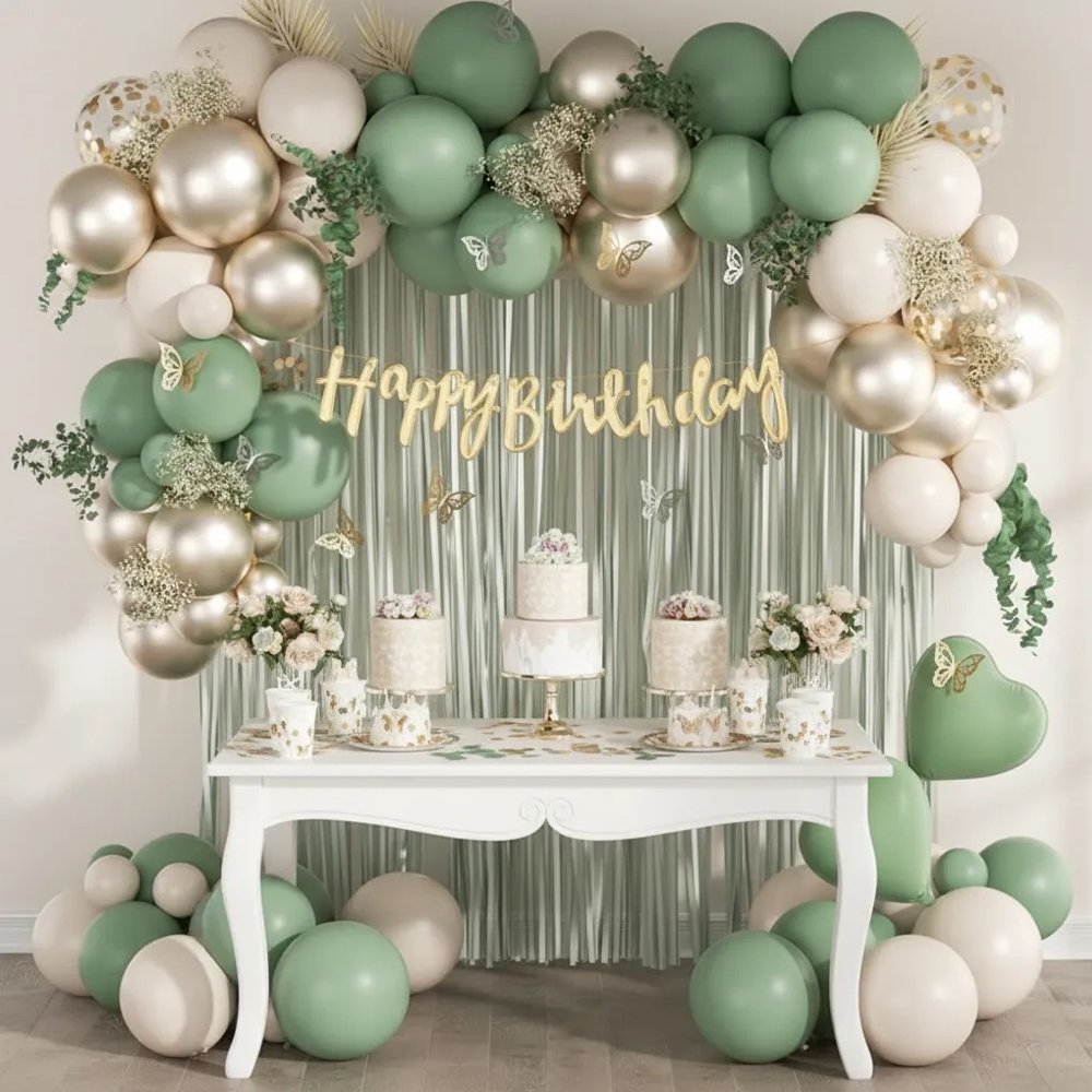 Balonlarla Doğum Günü Masası Nasıl Süslenir?