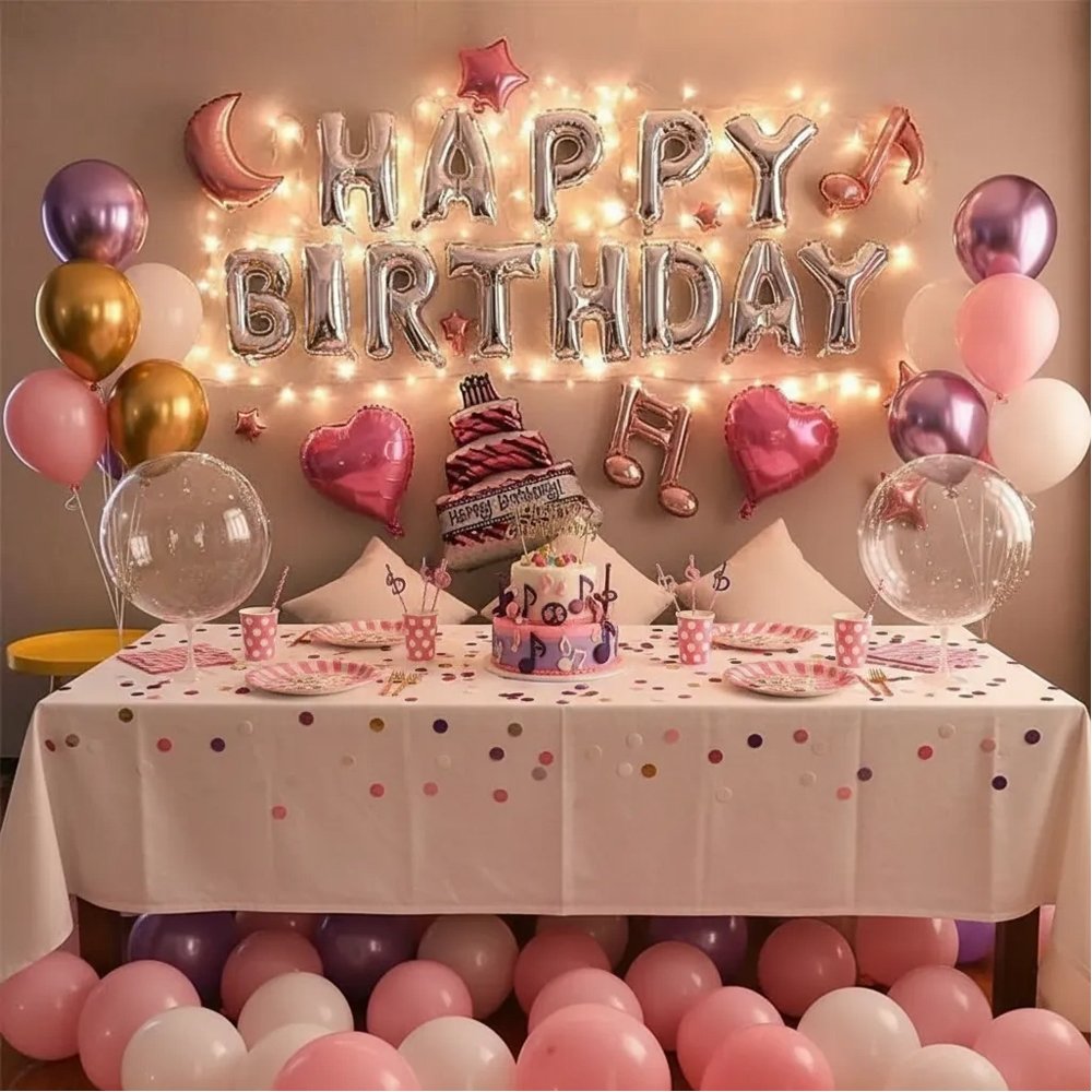 Doğum Günü Masasını Daha Şık Gösterecek Küçük Detaylar