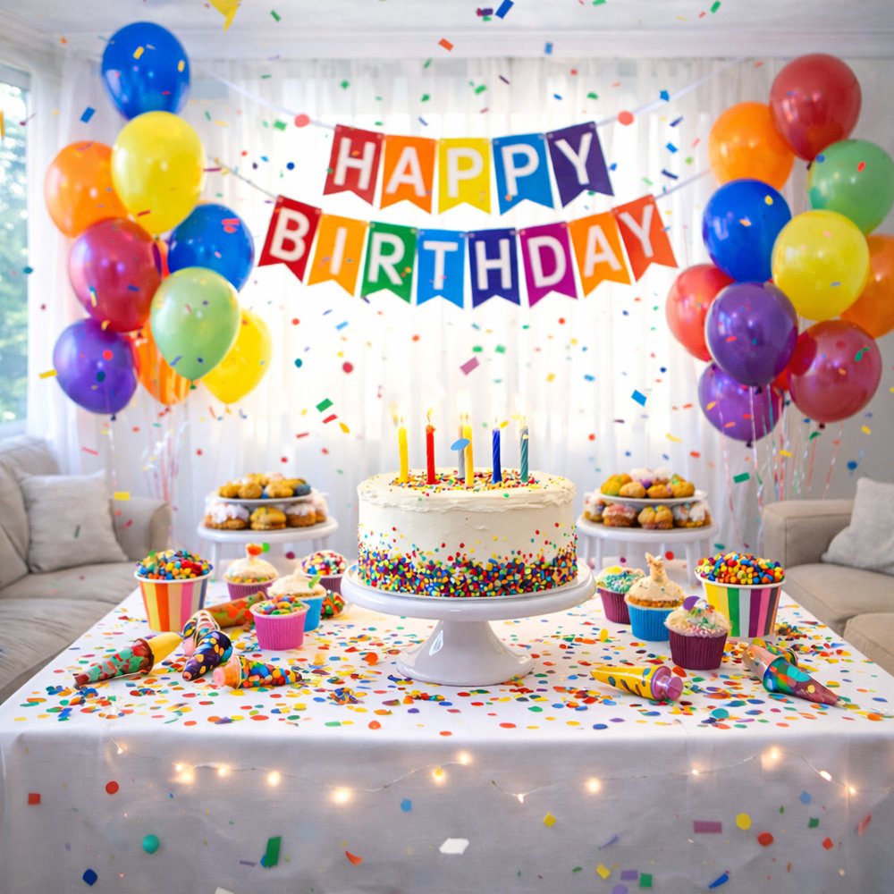 Evde Doğum Günü Masası Nasıl Hazırlanır?