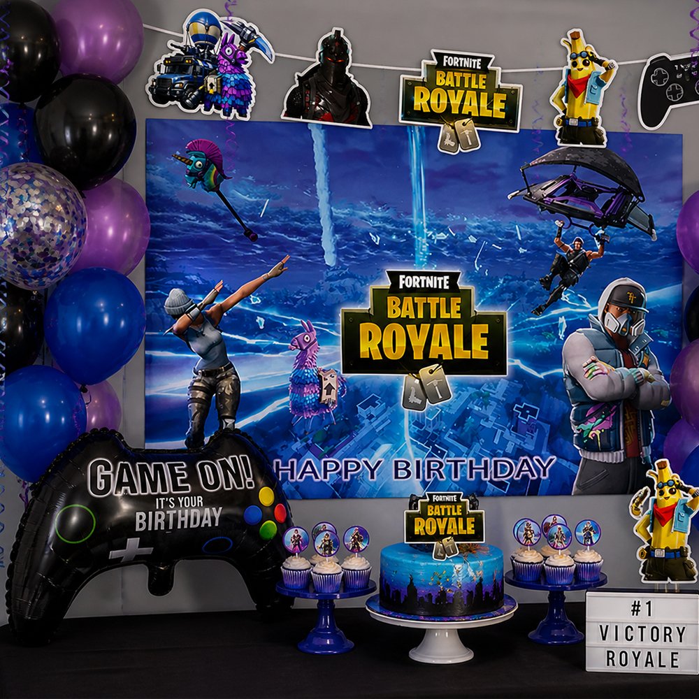 Fortnite doğum günü süslemeleri