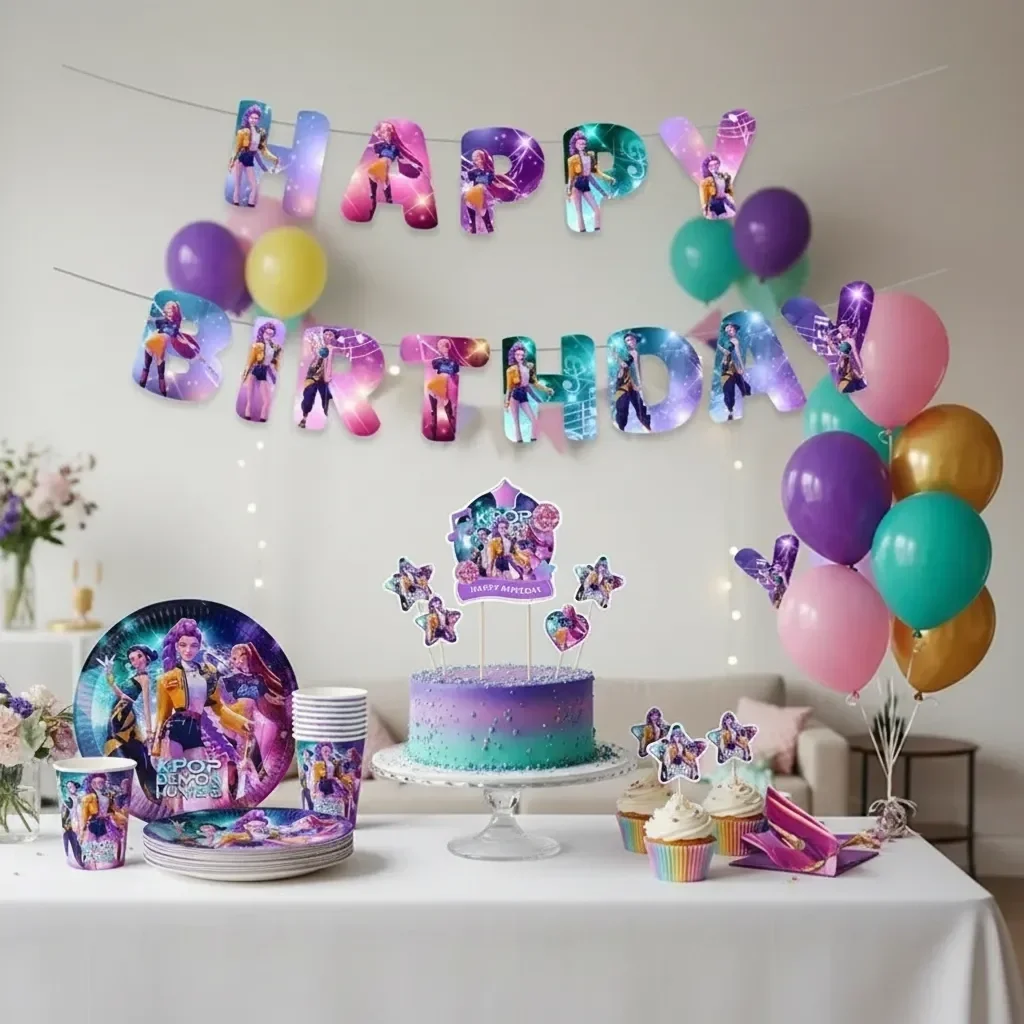 K-Pop Doğum Günü Konsepti