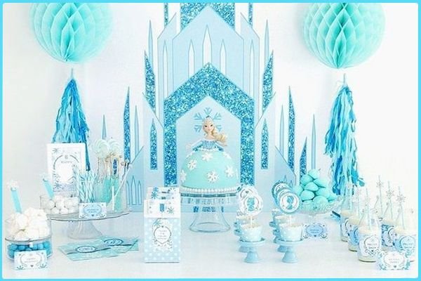 Frozen karlar ülkesi prensesi elsa ana parti fikirleri
